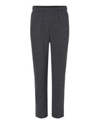 BELLA + CANVAS Unisex Sponge Fleece Straight Leg Sweatpants - Dark Grey Heather
