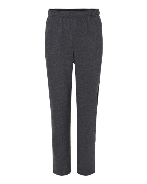 BELLA + CANVAS Unisex Sponge Fleece Straight Leg Sweatpants - Dark Grey Heather