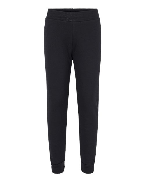 BELLA + CANVAS Toddler Sponge Fleece Jogger Sweatpants - Black