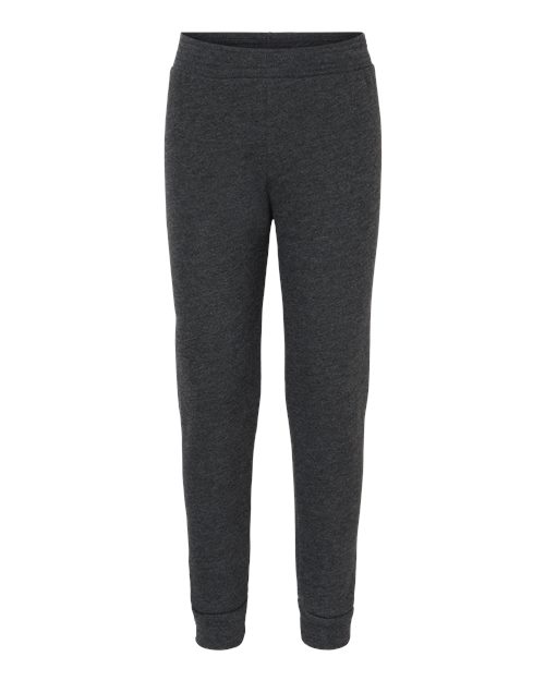 BELLA + CANVAS Toddler Sponge Fleece Jogger Sweatpants - Dark Grey Heather