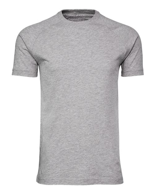 BELLA + CANVAS Men's Heather CVC Raglan Tee - Athletic Heather