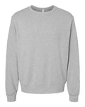 BELLA + CANVAS Unisex Sponge Fleece Classic Crewneck Sweatshirt - Athletic Heather