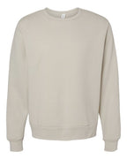 BELLA + CANVAS Unisex Sponge Fleece Classic Crewneck Sweatshirt - Heather Dust