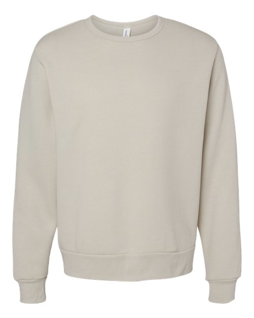 BELLA + CANVAS Unisex Sponge Fleece Classic Crewneck Sweatshirt - Heather Dust