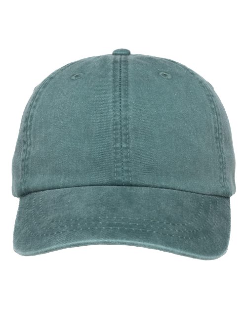Adams Headwear Optimum Pigment-Dyed Dad Hat - Aqua