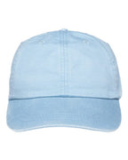 Adams Headwear Optimum Pigment-Dyed Dad Hat - Baby Blue