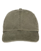Adams Headwear Optimum Pigment-Dyed Dad Hat - Cactus