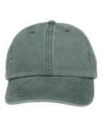 Adams Headwear Optimum Pigment-Dyed Dad Hat - Forest Green