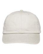 Adams Headwear Optimum Pigment-Dyed Dad Hat - Ivory