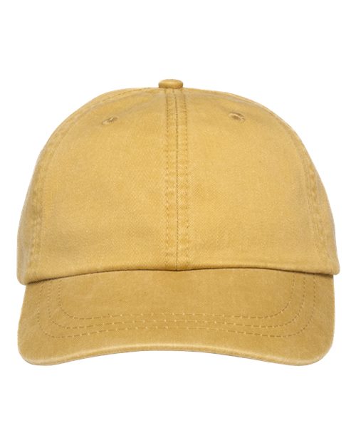 Adams Headwear Optimum Pigment-Dyed Dad Hat - Mustard