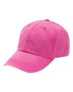 Adams Headwear Optimum Pigment-Dyed Dad Hat - Neon Pink