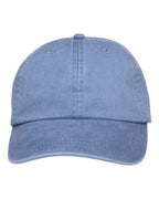 Adams Headwear Optimum Pigment-Dyed Dad Hat - Periwinkle