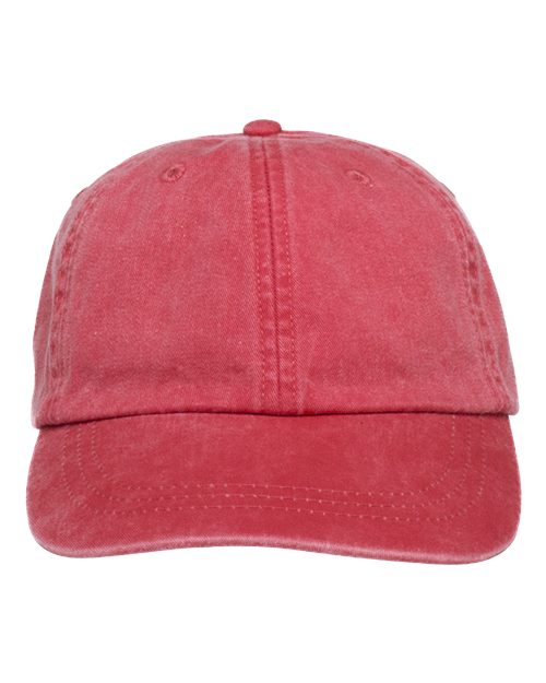 Adams Headwear Optimum Pigment-Dyed Dad Hat - Poppy