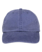 Adams Headwear Optimum Pigment-Dyed Dad Hat - Purple