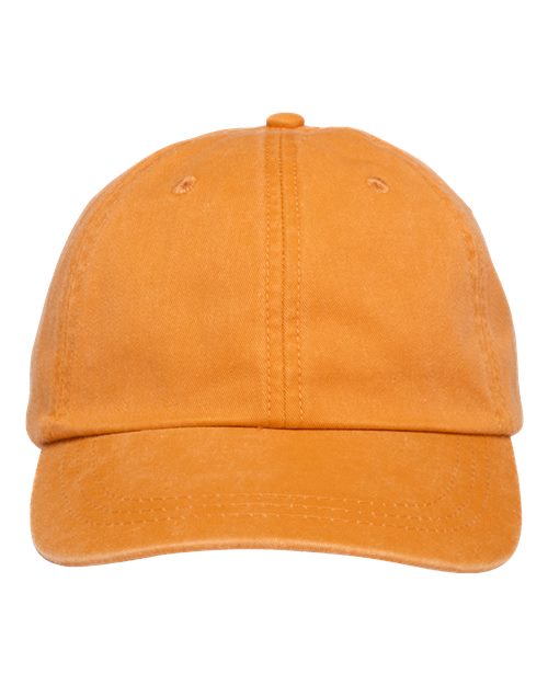 Adams Headwear Optimum Pigment-Dyed Dad Hat - Tangerine