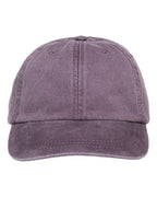 Adams Headwear Optimum Pigment-Dyed Dad Hat - Wild Plum