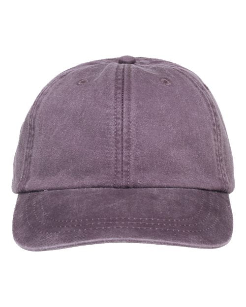 Adams Headwear Optimum Pigment-Dyed Dad Hat - Wild Plum