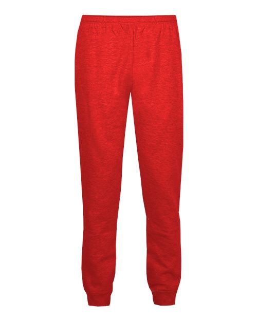 Badger Men's Sport Athletic Fleece Joggers - Red