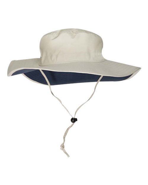 Adams Headwear Extreme Adventurer Booney - Stone/ Navy