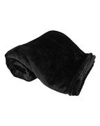 Alpine Fleece Oversized Mink Touch Luxury Blanket - Black
