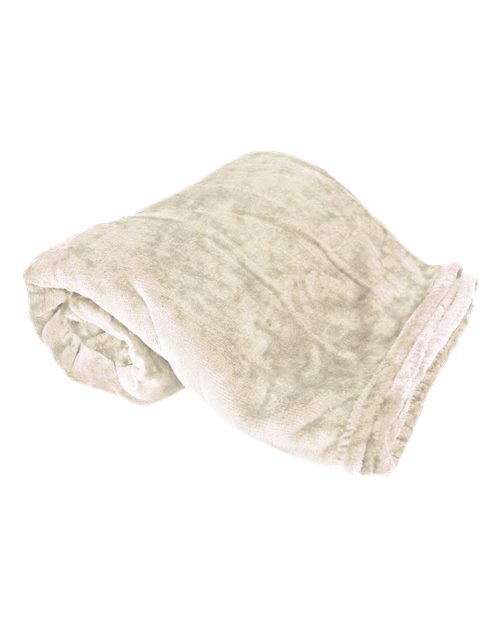 Alpine Fleece Oversized Mink Touch Luxury Blanket - Cream