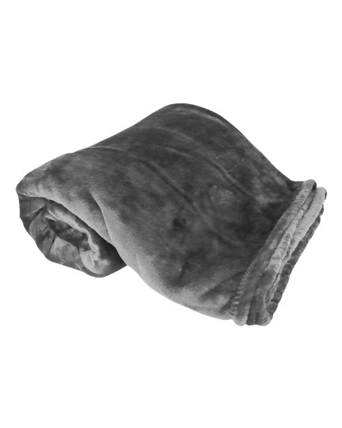 Alpine Fleece Oversized Mink Touch Luxury Blanket - Grey