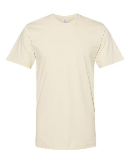 American Apparel Unisex Fine Jersey Tee (Part 1 of 3) - Cream