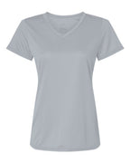 Augusta Sportswear Women's Nexgen Performance V-Neck T-Shirt (Part 2 of 2) - Silver