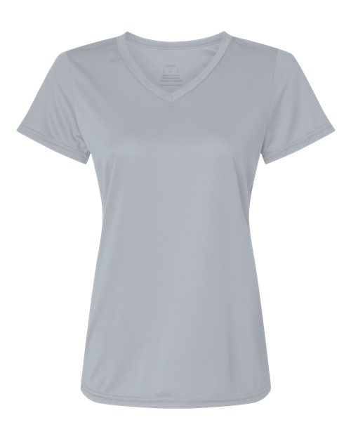 Augusta Sportswear Women's Nexgen Performance V-Neck T-Shirt (Part 2 of 2) - Silver