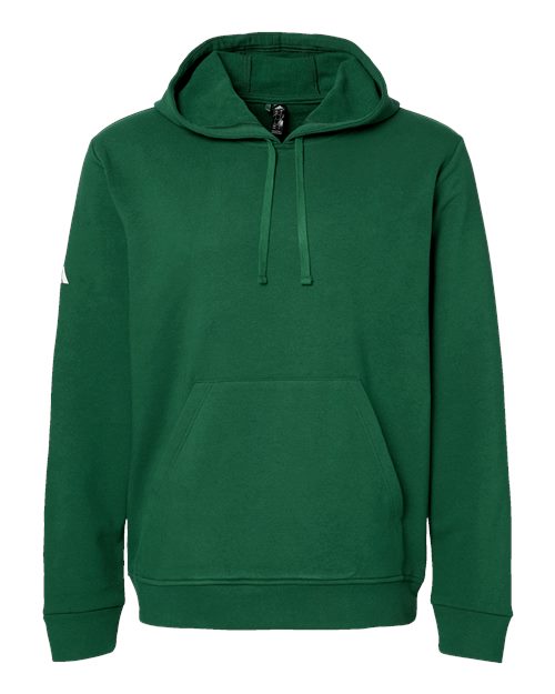 Adidas Unisex Fleece Hooded Sweatshirt - Collegiate Green