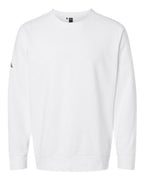 Adidas Unisex Fleece Crewneck Sweatshirt - White