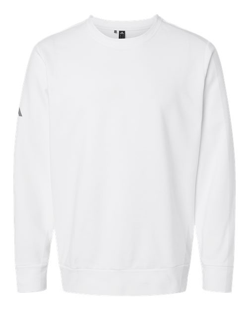 Adidas Unisex Fleece Crewneck Sweatshirt - White