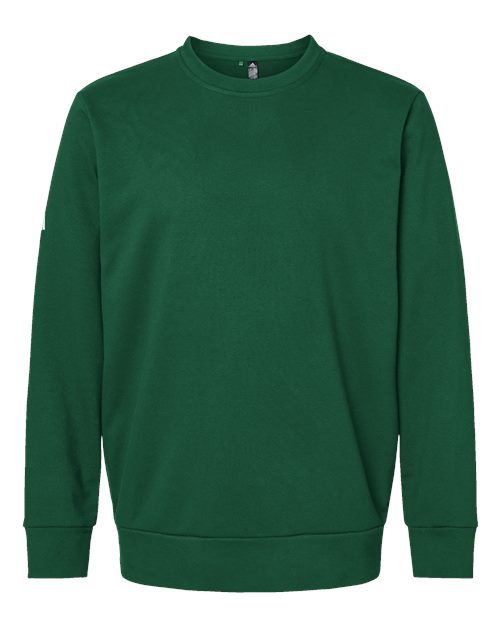 Adidas Unisex Fleece Crewneck Sweatshirt - Collegiate Green