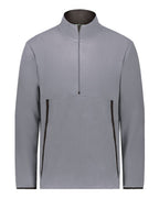Augusta Sportswear Unisex Eco Revive™ Polar Fleece Quarter-Zip Pullover - Graphite