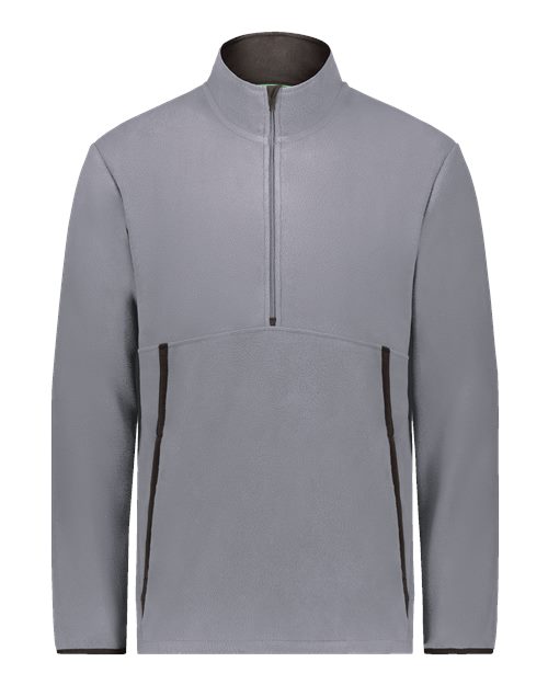 Augusta Sportswear Unisex Eco Revive™ Polar Fleece Quarter-Zip Pullover - Graphite