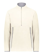 Augusta Sportswear Unisex Eco Revive™ Polar Fleece Quarter-Zip Pullover - Oyster