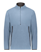 Augusta Sportswear Unisex Eco Revive™ Polar Fleece Quarter-Zip Pullover - Storm