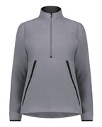 Augusta Sportswear Women's Eco Revive™ Polar Fleece Quarter-Zip Pullover - Graphite