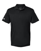 Adidas Men's Performance Piqué Polo (Part 1 of 2) - Black