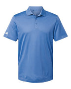 Adidas Men's Performance Piqué Polo (Part 1 of 2) - Blue Fusion