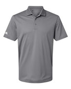 Adidas Men's Performance Piqué Polo (Part 1 of 2) - Grey Three
