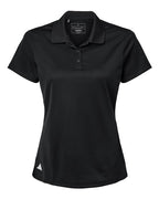Adidas Women's Performance Piqué Polo - Black