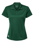 Adidas Women's Performance Piqué Polo - Collegiate Green