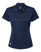 Adidas Women's Performance Piqué Polo - Collegiate Navy
