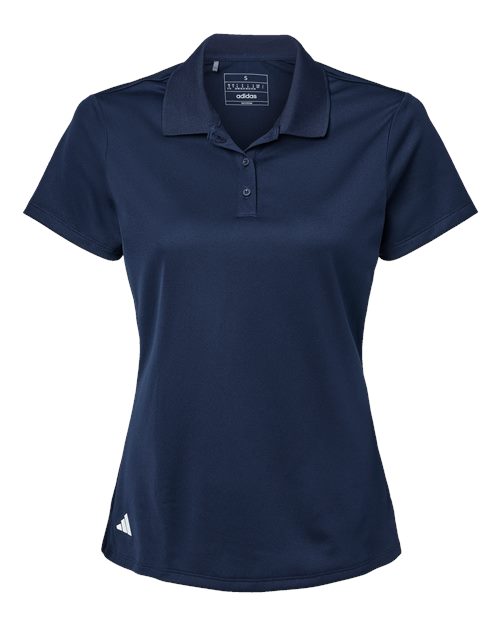 Adidas Women's Performance Piqué Polo - Collegiate Navy