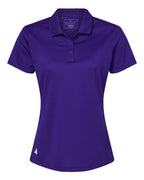 Adidas Women's Performance Piqué Polo - Collegiate Purple