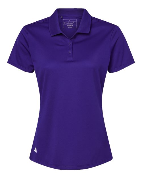 Adidas Women's Performance Piqué Polo - Collegiate Purple