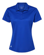 Adidas Women's Performance Piqué Polo - Collegiate Royal