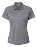 Adidas Women's Performance Piqué Polo - Grey Three