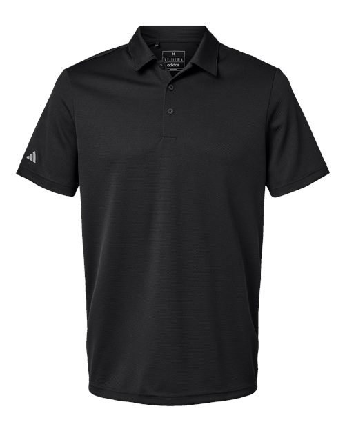Adidas Men's Micro Piqué Polo - Black